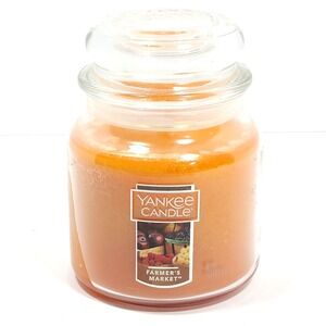 Yankee Candle Farmer's Market Jar Candle 14.5 Oz New  Rare Retire